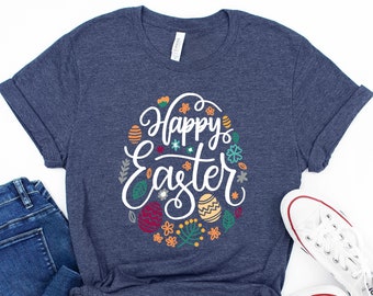 Happy Easter Day Shirt, Easter Egg Shirt, Easter Day Gift, Easter Shirts, Cute Easter Shirt, Easter Family Shirt
