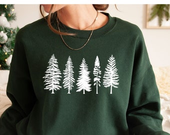 Christmas Tree Sweatshirt, Holiday Sweaters for Women, Christmas Tree, Winter Sweatshirt, Cute Christmas sweater, Women Christmas Sweatshirt
