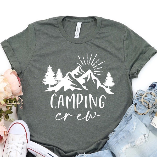 Camping Shirt - Etsy