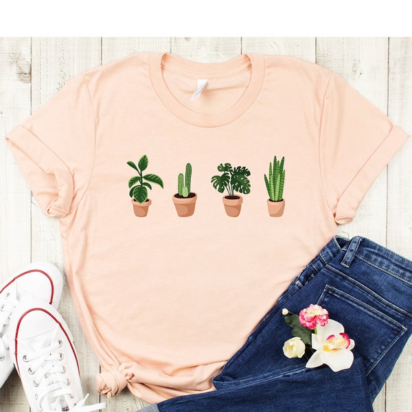 Just One More Plant Shirt, Gift for Plant , Mom Tee, Momma Shirt, Plant Lover T Shirt, Plants Tee, Gardening Tee, Botanical Shirt,flower tee