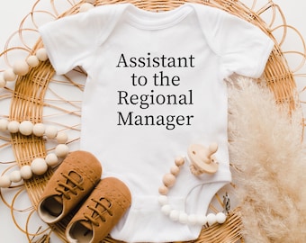 Assistant to the Assistant Regional Manager Onesie®, Baby Onesie®, Funny The Office Baby Onesie®, Dwight Schrute Onesie®, Funny Baby Gift