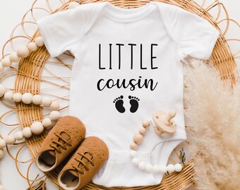 Little Cousin Onesie®, Baby Onesie®, Cousin Shirt,  Cute Baby Onesie®, Baby Gift, Cousin Crew Onesie®