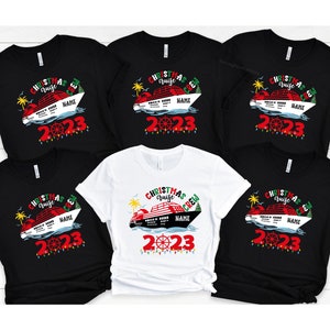 Personalized Christmas Cruise 2025 Shirt, Custom Christmas Cruise Shirt, Family Christmas Cruise Shirt, Christmas Family Vacation Shirt