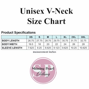 a women's size chart for the under - v neck size chart