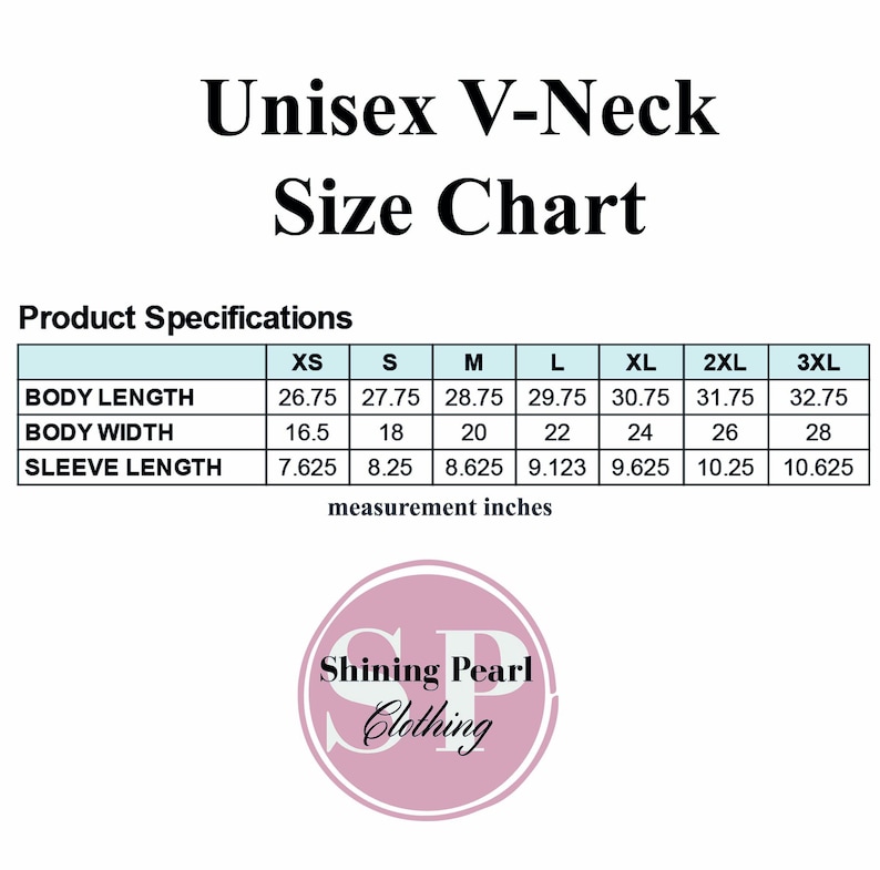 a women's size chart for the under - v neck size chart