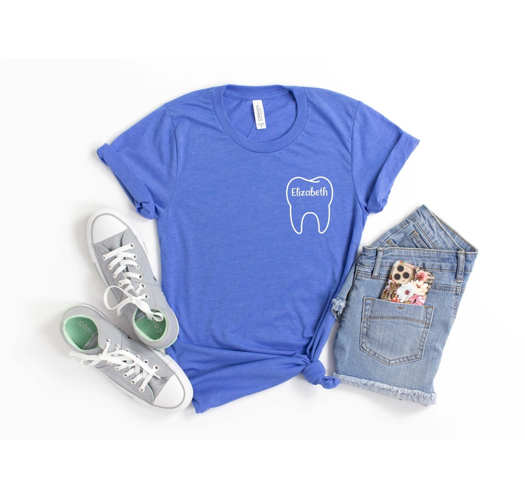Dentist Custom Shirt, Dentist Personalized Shirt, Tooth Shirt, Dental