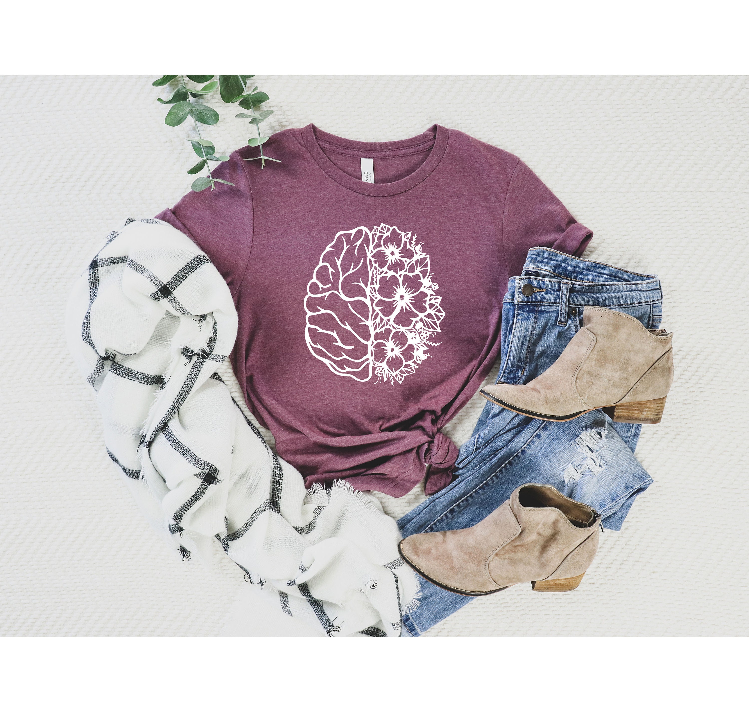 Brain Shirt, Brain Anatomy Shirt, Funny Nurse Tee, Nursing School Shirt ...