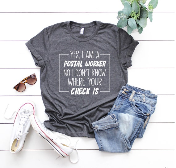 Postal Worker Shirt, Post Office Shirt, Postal Carrier Worker Shirts, Mail Woman Shirt,  Postal Carrier Shirt, Funny Postal Worker