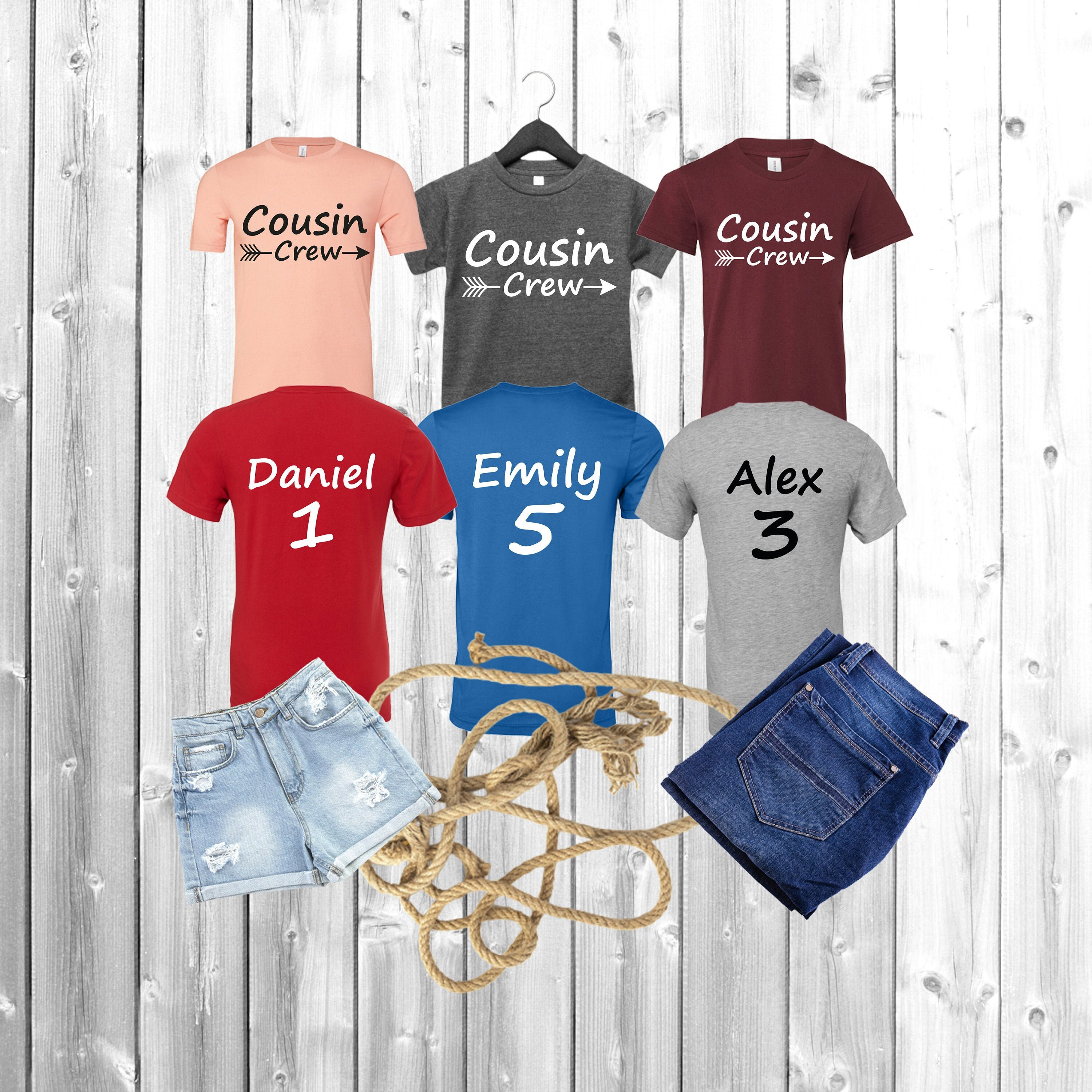 Cousin Crew Tshirts,Cousin Crew Shirts,Family Reunion,Kids matching s…