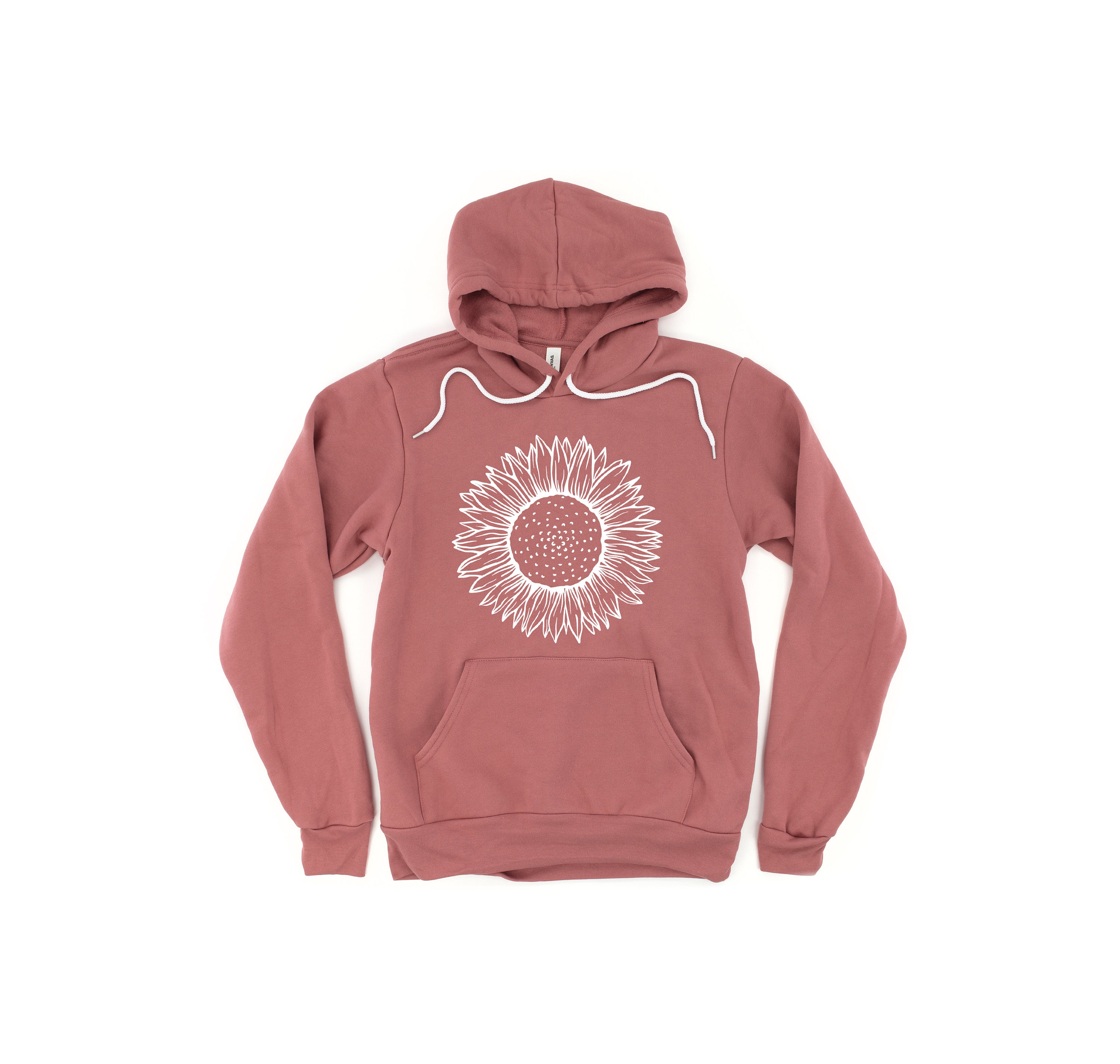 Blue Sunflower Hoodie Dress