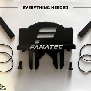 Phone Holder v3 for Fanatec base display your dashboard 3D printed CSW, CSL, GTDD, Podium SimRacing Phone mount. image 5