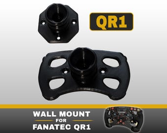 Fanatec QR1 Muurbeugel | Stuurwielhouder voor ClubSport, CSL & Podium stuurwielen | 3D-geprint accessoire