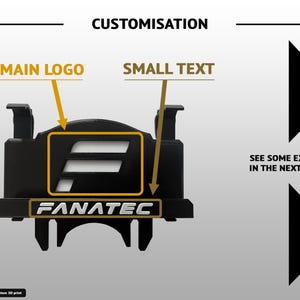Fanatec telefoonhouder | CSL, ClubSport, Podium, DD pro | Sim Racing dashboardhouder | 3D-geprint accessoire iRacing Assetto LMU GT7 SimHub afbeelding 9