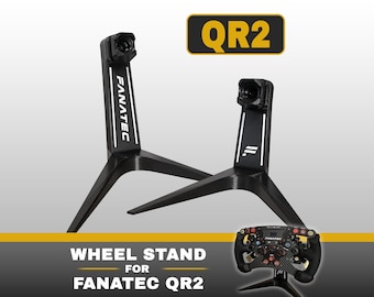 Fanatec QR2 stuurwielhouder | Stuurwielhouder voor Formule-, GT- en ronde stuurwielen | ClubSport, CSL, Podium | 3D-geprint accessoire