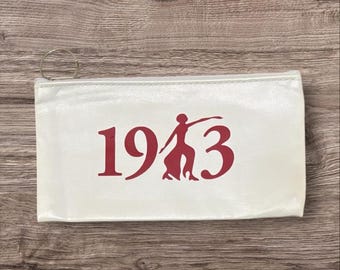 Delta Sigma Theta Sorority Cosmetic Bag - Certified Vendor