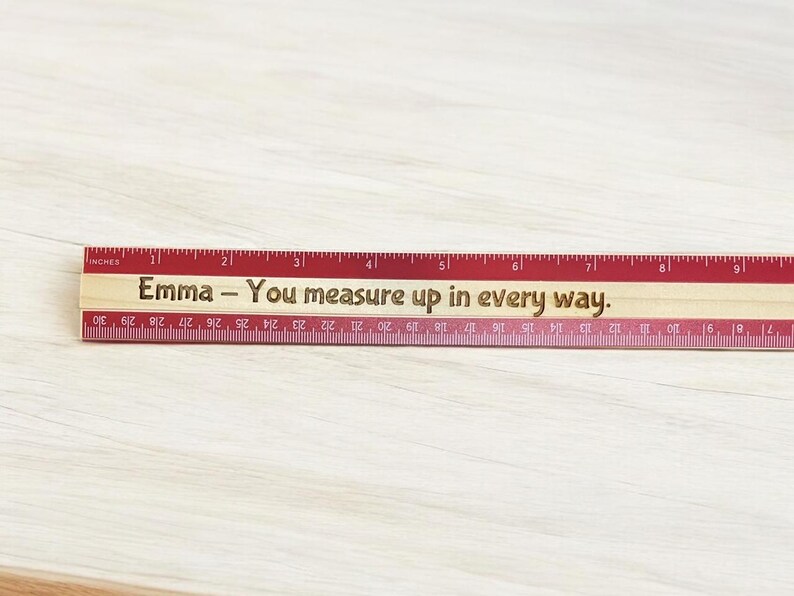 Engraved Motivational Ruler Personalized - Etsy