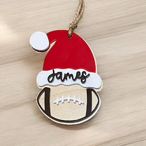 Sport Christmas Ornaments - Volleyball, Basketball, Baseball, Softball, Golf, Soccer, Bowling, Football