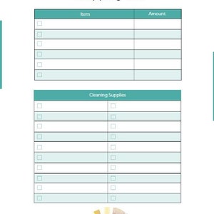 Printable Cleaning Planner - Etsy
