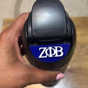Zeta Phi Beta Owala Nameplate