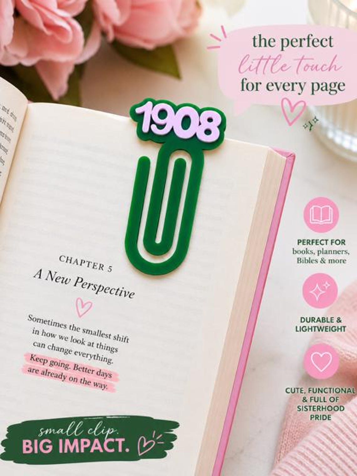 Alpha Kappa Alpha Sorority Year Jumbo Paperclip - Certified Vendor - Etsy