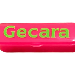 Personalized Plastic Utensil Set with Case includes 3 utensils