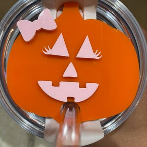 Pumpkin Stanley Topper - 20, 30 & 40 oz H2.0