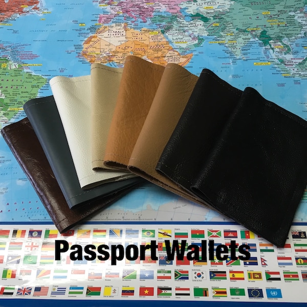 Free shipping Canada and USA, Genuine leather, Passport holder, Hand made Canada, Gift, Passport wallet, Passport organizer, Passport gift