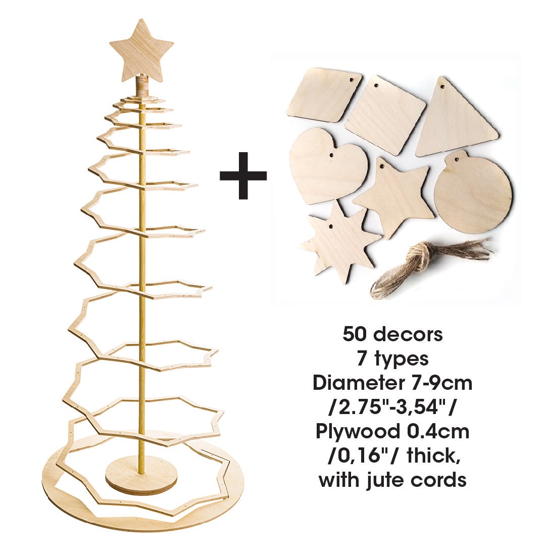 Foldable Plywood Tree - Etsy UK