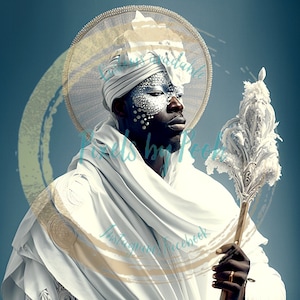 Obatala/Ochala/Oxalà/Orisha/PNG