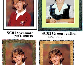 A01 School Photo Frames