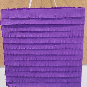 Purple Cube Pinata Custom Pinata for thematic party, Birthday party supplies, Pinata, party favors, Fiesta, Piñata