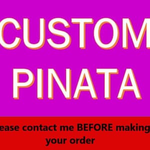 Custom Face Pinata