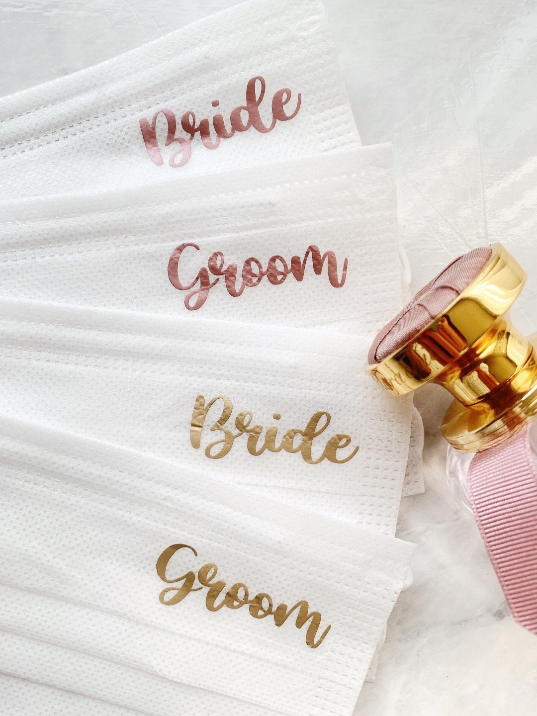 Baby Shower Mask, Wedding Guest Mask, Birthday Mask, Bridal Party Mask