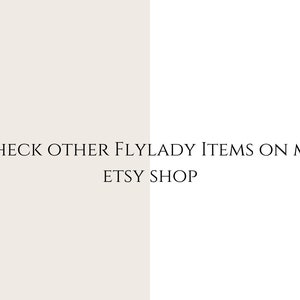 9 Fly Lady's 11 Commandments : Editable Flylady Wall Art image 10