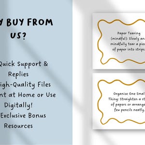 92+ Emotional & Movement Break Cards | Playful Self-Regulation Reset Cards | Activity Cards for Kids | Mindfulness SEL image 3