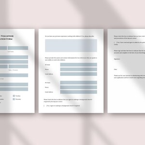Daycare Volunteer Application Form - Simplify the Process! | Edit with Canva image 3