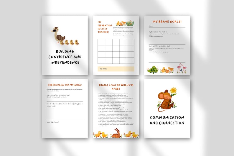 Separation Anxiety Activities for Kids | SEL Resource for Emotional ...