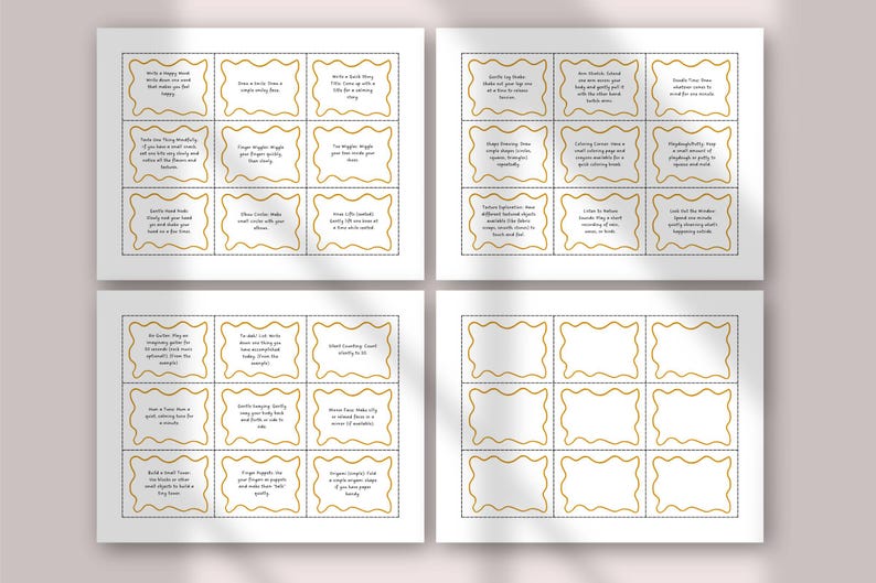 92+ Emotional & Movement Break Cards | Playful Self-Regulation Reset Cards | Activity Cards for Kids | Mindfulness SEL image 9