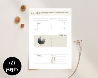 27+ Young Women Goals Planner Bundle: Achieve All Your Goals With This Bundle