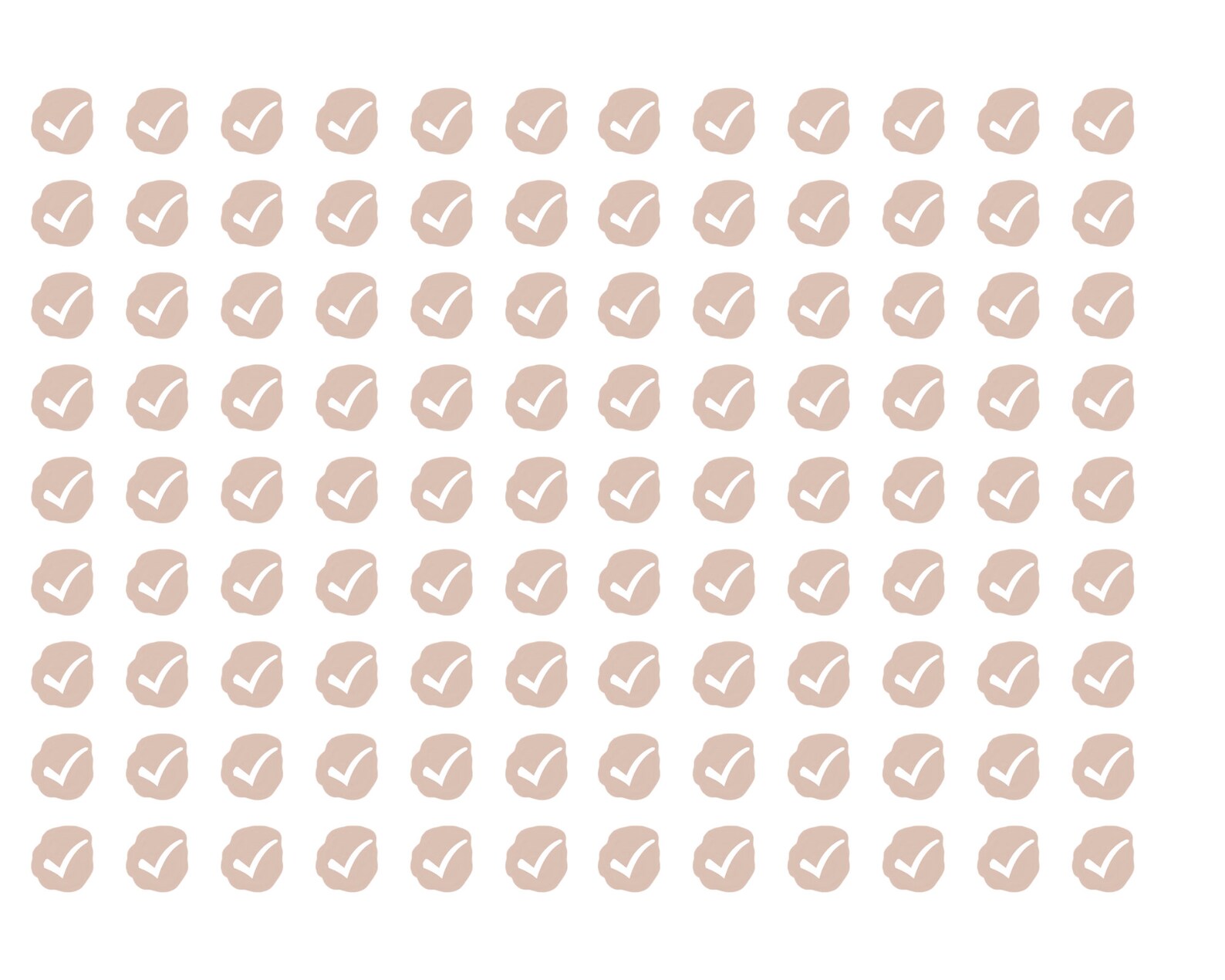 Checklist Stickers Sheet Printable - Etsy