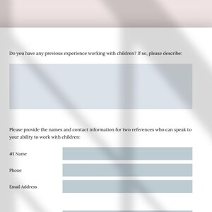 Daycare Volunteer Application Form - Simplify the Process! | Edit with Canva image 8