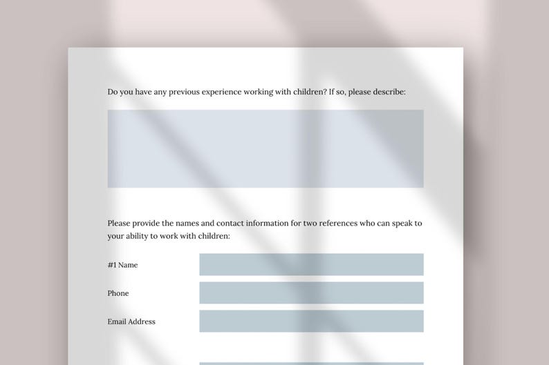 Daycare Volunteer Application Form - Simplify the Process! | Edit with Canva image 8