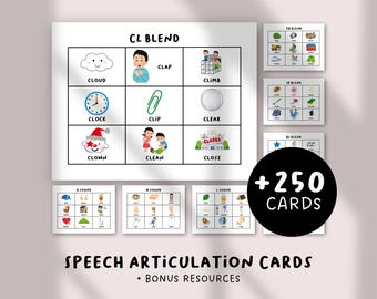 Super Duper TH Sound Photo Flash Cards | 52 Card Speech Therapy Deck | Articulation Practice For Children