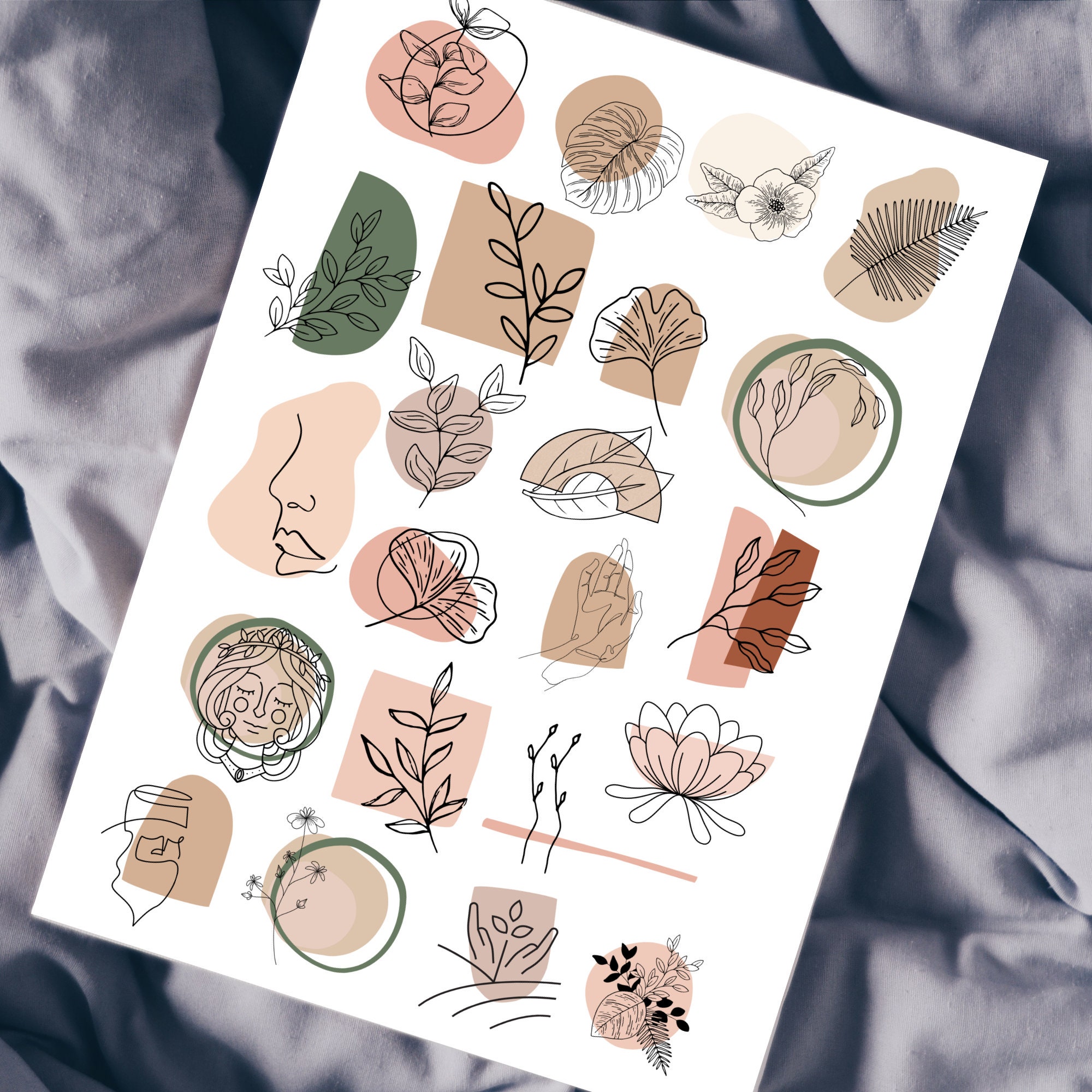 Aesthetic Stickers for Journaling – Artiful Boutique