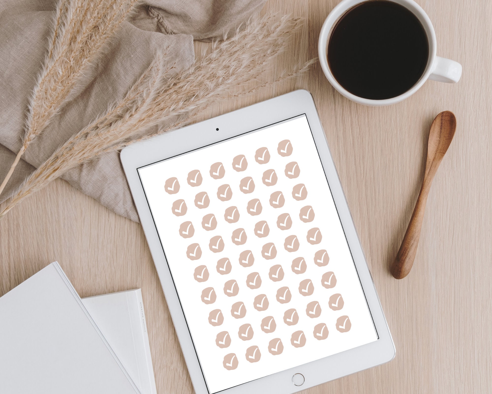 Checklist Stickers Sheet Printable - Etsy