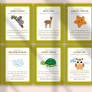 The Feelings First Aid Kit | Kids Feelings Cards, Emotional Regulation Tools, Calm Down Activities, Therapy Coping Cards for Children image 9