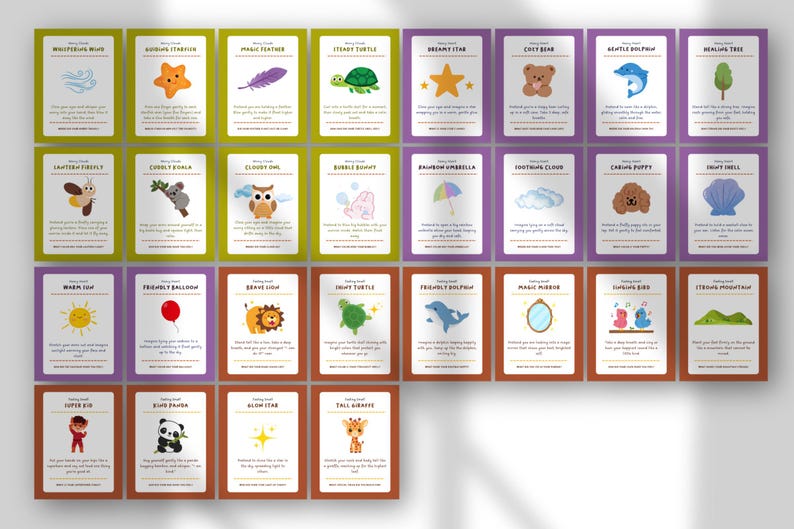 The Feelings First Aid Kit | Kids Feelings Cards, Emotional Regulation Tools, Calm Down Activities, Therapy Coping Cards for Children image 13