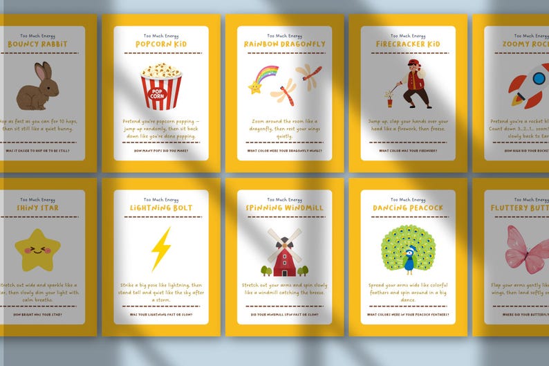 The Feelings First Aid Kit | Kids Feelings Cards, Emotional Regulation Tools, Calm Down Activities, Therapy Coping Cards for Children image 8