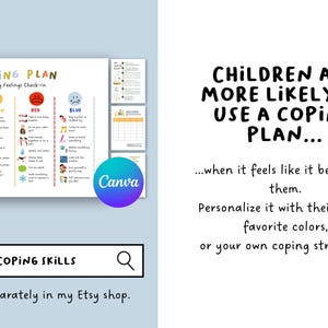 The Feelings First Aid Kit | Kids Feelings Cards, Emotional Regulation Tools, Calm Down Activities, Therapy Coping Cards for Children image 16
