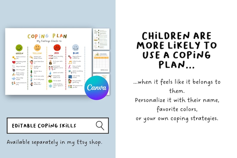The Feelings First Aid Kit | Kids Feelings Cards, Emotional Regulation Tools, Calm Down Activities, Therapy Coping Cards for Children image 16